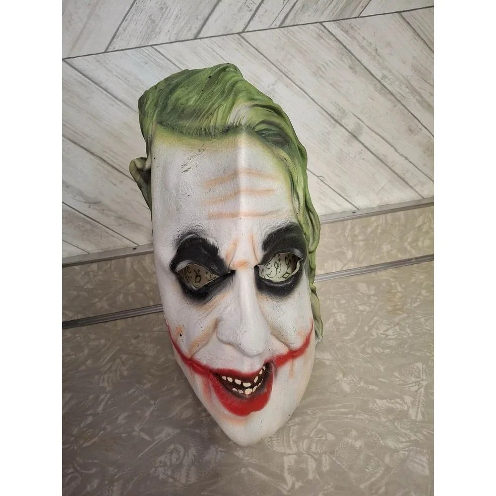 Joker Half Mask Rubies Adult 2015 RN#66360 DC Batman Villain